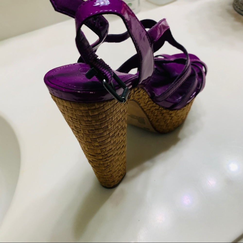 Cute plum sandals